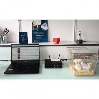 DECRO wearable telemetry system for Rat